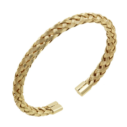 BRAZALETE ROYAL ROMAN GOLD I PLATEADO I NEGRO | BRA-38 I BRA-41 I BRA-45