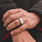ANILLO BOATSHAPE PLATEADO | RIN-29