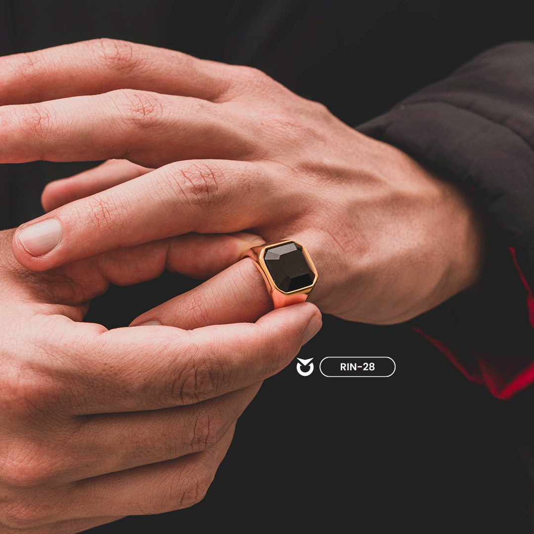 ANILLO CLASSY DORADO | RIN-28