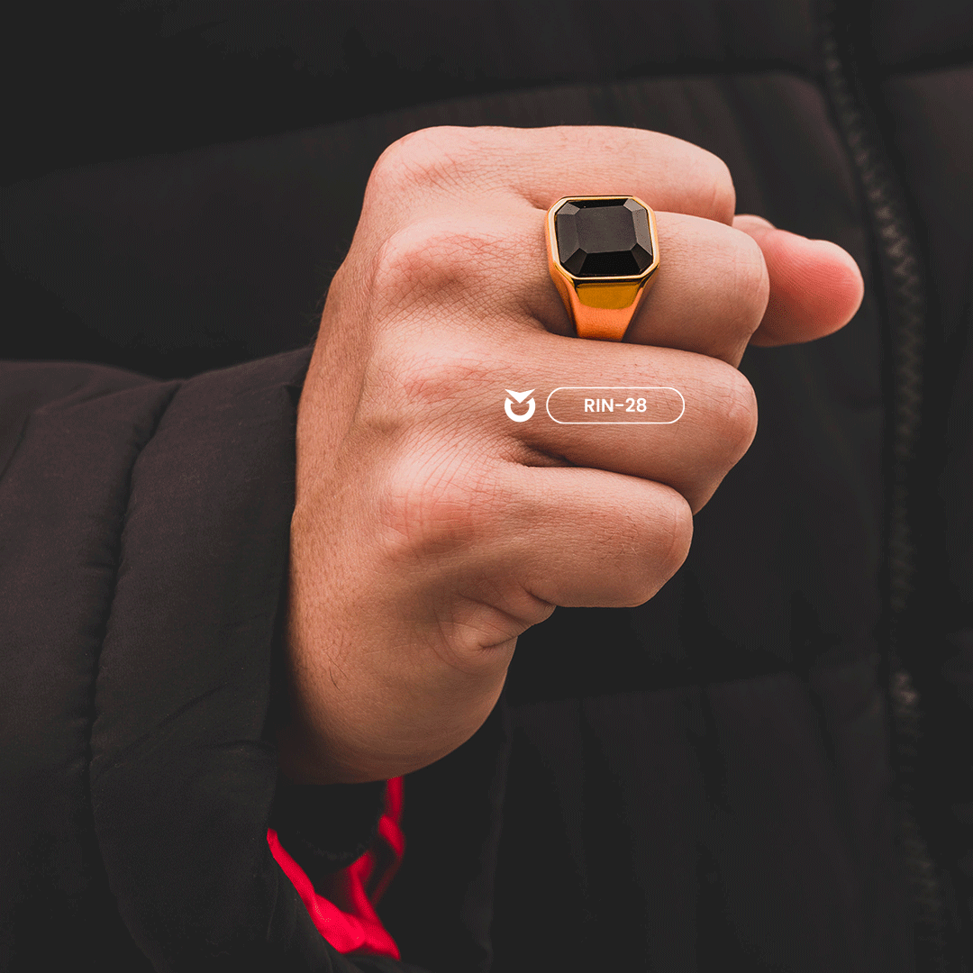 ANILLO CLASSY DORADO | RIN-28
