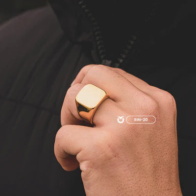 ANILLO CARBÓN NEGRO I PLATEADO I DORADO |  RIN-18 I RIN-19 I RIN-20