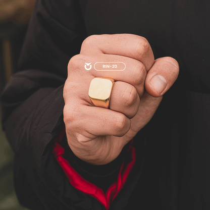 ANILLO CARBÓN DORADO | RIN-20