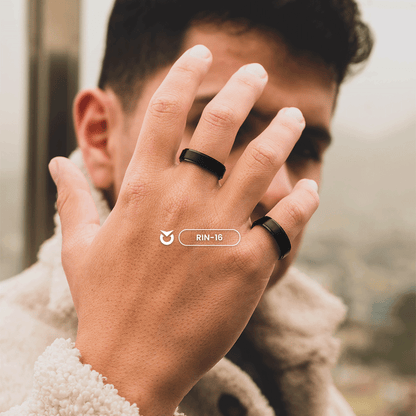 ANILLO RACE NEGRO | RIN-16