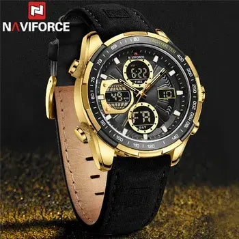 RELOJ NAVIFORCE ORIGINAL NF9197L MOVIMIENTO JAPONÉS DORADO | SKU: NAV-152