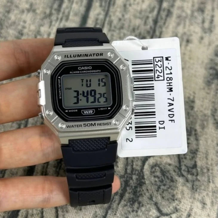 RELOJ CASIO ORIGINAL DIGITAL DEPORTIVO | W-218HM-7AVDF | CAS-288