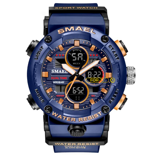 RELOJ SMAEL - AZUL MILITAR | SKU: SMA-13