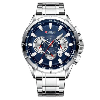 RELOJ CURREN ORIGINAL - ELEGANTE - NEGRO - PLATEADO - AZUL 8363 | CUR-31 I CUR-32 I CUR-33 I CUR-75