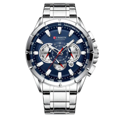 RELOJ CURREN ORIGINAL - ELEGANTE - NEGRO - PLATEADO - AZUL 8363 | CUR-31 I CUR-32 I CUR-33 I CUR-75