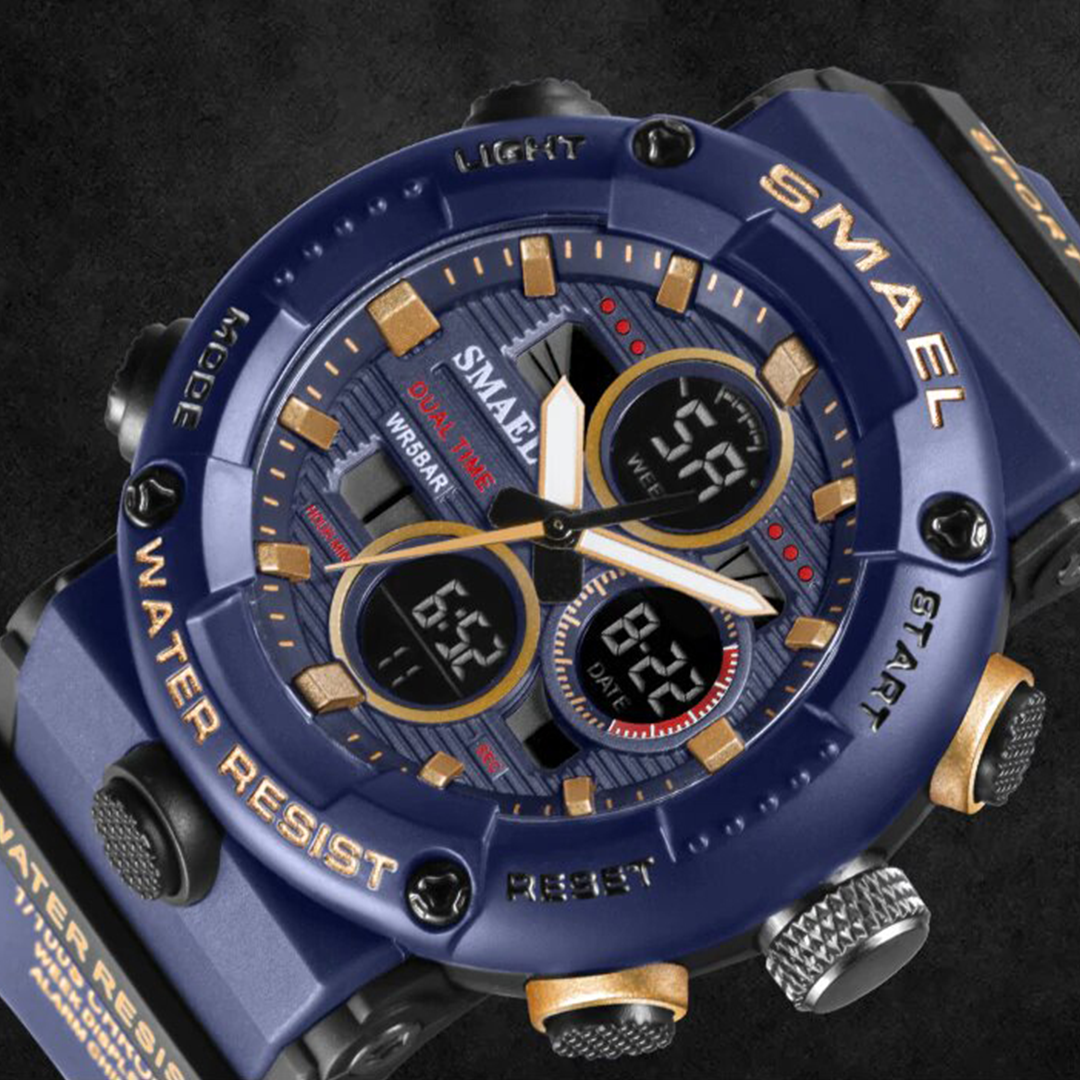 RELOJ SMAEL - AZUL MILITAR | SKU: SMA-13
