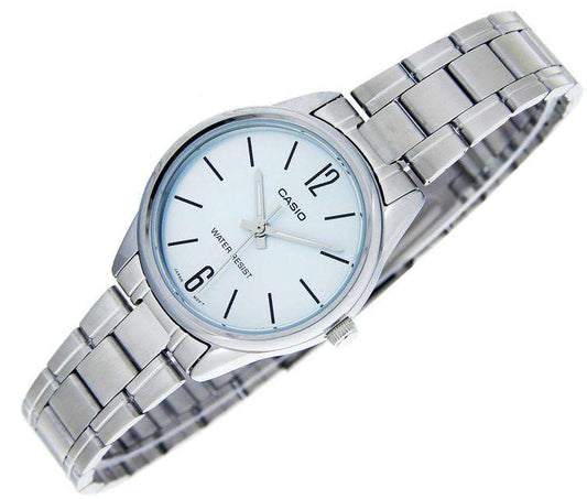 RELOJES CASIO ORIGINAL MUJER LTP-V005D-2B PLATEADO | CAS-283
