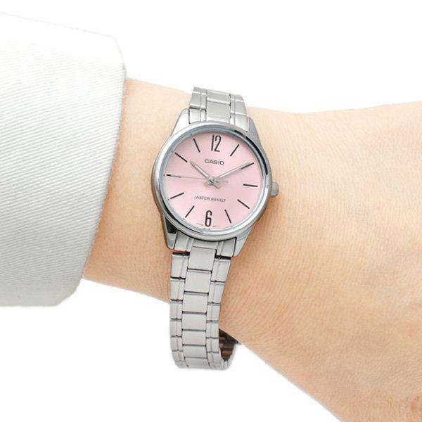 RELOJES CASIO ORIGINAL MUJERLTP-V005D-4B PLATEADO | CAS-282