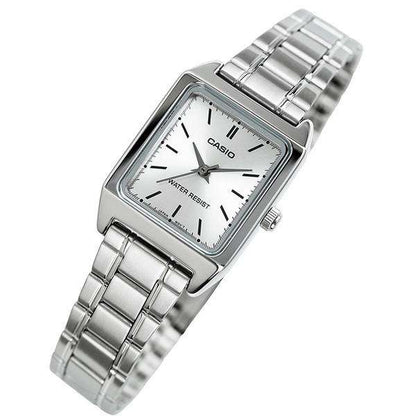 RELOJES CASIO ORIGINAL LTP-V007D-7E PLATEADO | CAS-285
