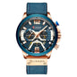 RELOJ CURREN - ELEGANTE AZUL | SKU: CUR-28 - CLOCK-PERU