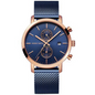 RELOJ HANNAH MARTIN - ELEGANTE AZUL | SKU: HAN-16