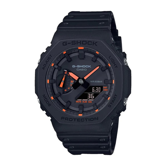 RELOJ G-SHOCK  DEPORTIVO NEGRO GA-2100 - OAK | G-S-246