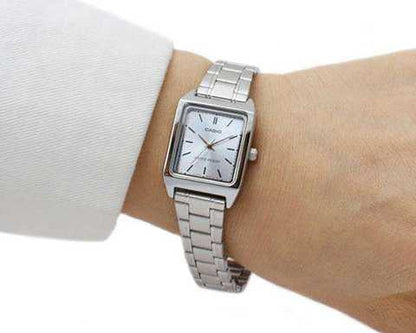 RELOJES CASIO ORIGINAL LTP-V007D-2E PLATEADO | CAS-284