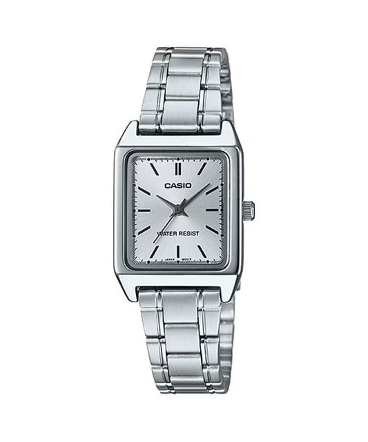 RELOJES CASIO ORIGINAL LTP-V007D-7E PLATEADO | CAS-285