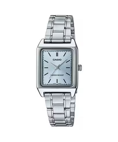 RELOJES CASIO ORIGINAL LTP-V007D-2E PLATEADO | CAS-284