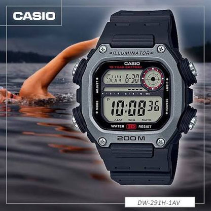 RELOJ CASIO DIGITAL ORIGINAL | DW-291H-1AV