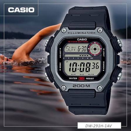 RELOJ CASIO DIGITAL ORIGINAL | DW-291H-1AV