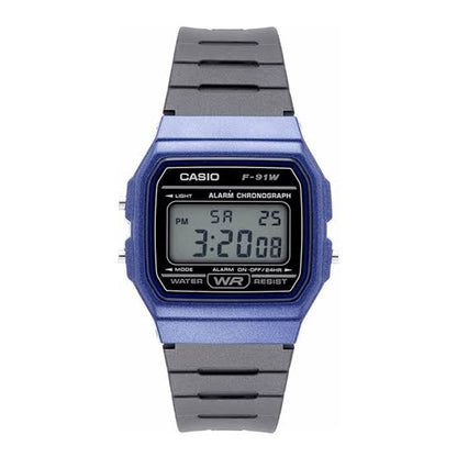 F-91WM-2A | RELOJ CASIO AZUL ORIGINAL