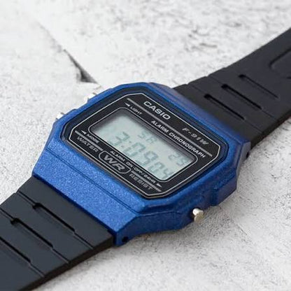 F-91WM-2A | RELOJ CASIO AZUL ORIGINAL