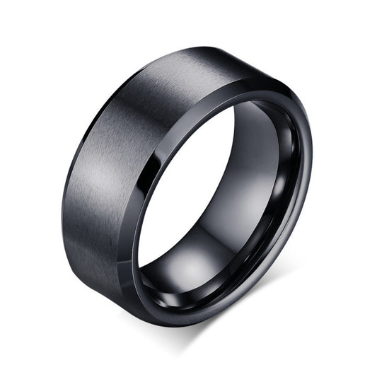 ANILLO RACE NEGRO I PLATEADO  | RIN-16 I RIN-17