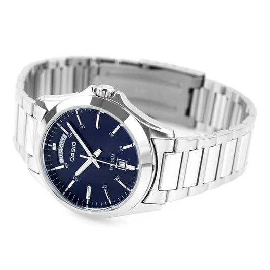 RELOJES CASIO ORIGINAL AZUL MTP-1370D-2A2VDF | CAS-76