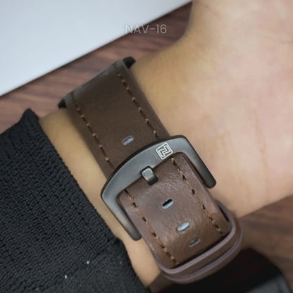 RELOJ NAVIFORCE - MARRÓN DE CUERO | SKU: NAV-16
