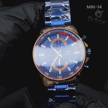 RELOJ MINIFOCUS - MULTI COLOR ACERO | SKU: MIN-14
