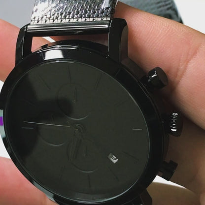 RELOJ HANNAH MARTIN - NEGRO COMPLETO CASUAL | SKU: HAN-5