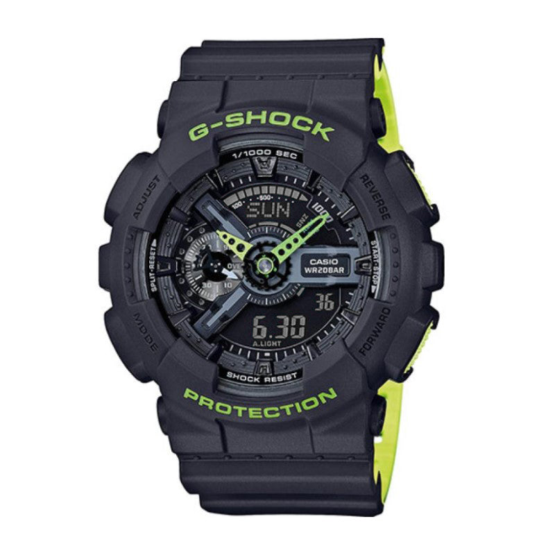 RELOJ G-SHOCK - DEPORTIVO NEGRO GA-110 | G-S-29