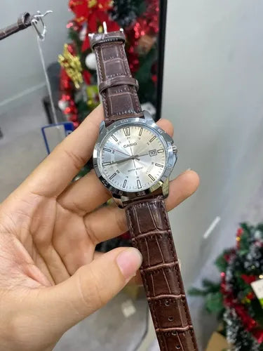 RELOJ CASIO MTP-V004L-7C ORIGINAL MARRON |
