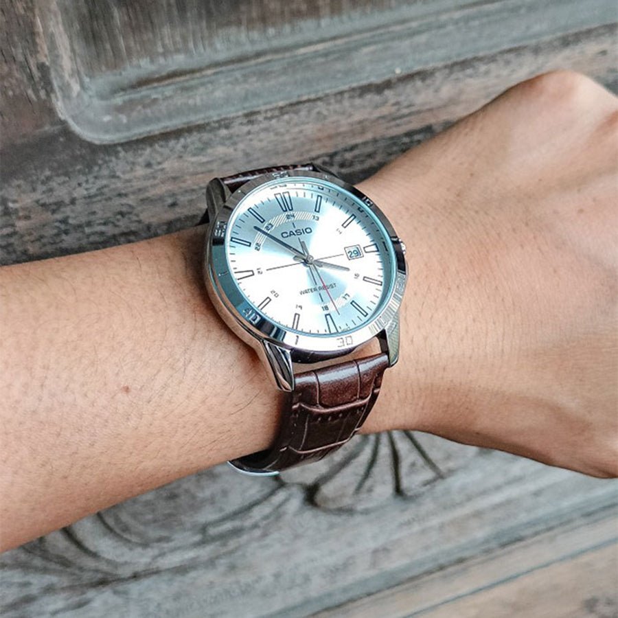 RELOJ CASIO MTP-V004L-7C ORIGINAL MARRON |