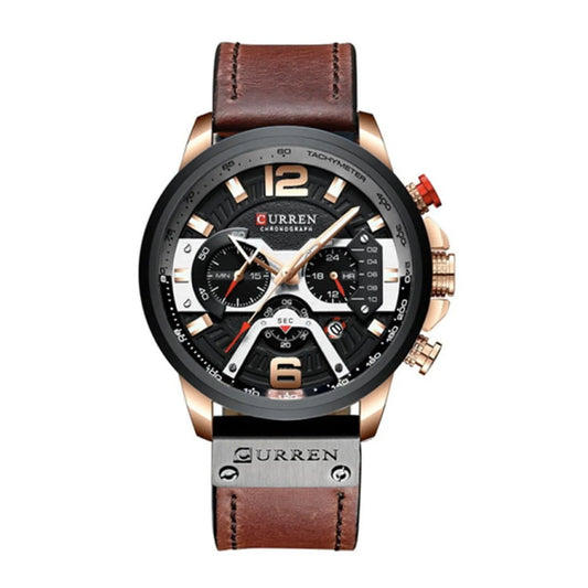 RELOJ CURREN ORIGINAL - CASUAL COLOR MARRON OSCURO 8329 | CUR-141